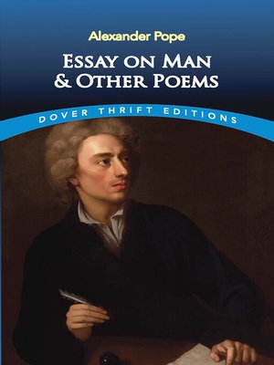 cover image of Essay on Man and Other Poems